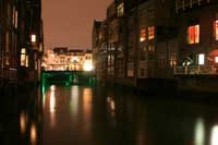 Foto: Dordrecht bij nacht