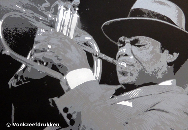 Zeefdruk: Freddie Hubbard