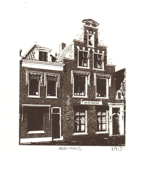 Monocolor: Arie de Groot huis