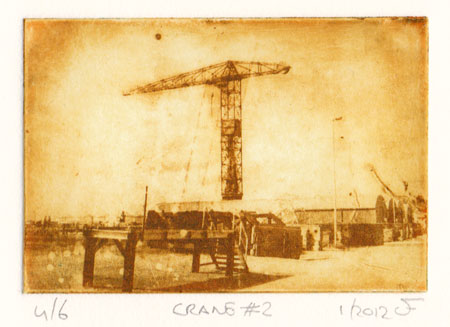 Ets: Crane #2 in oker