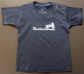 Klein kindershirt - De Hef - donkerblauw