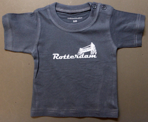 Klein kindershirt - De Hef - zwart
