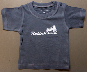 Klein kindershirt - De Hef - zwart