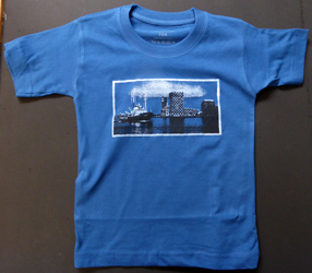 Kindershirt: STC met Holland - blauw