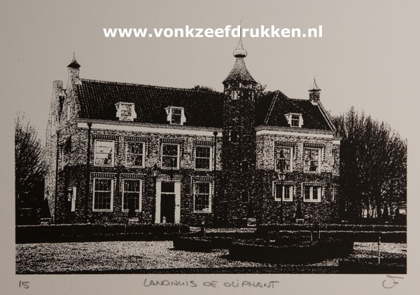 Monocolor: Landhuis de Oliphant