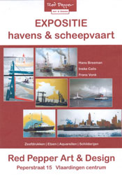Poster Red Pepper Art - Havens & Scheepvaart