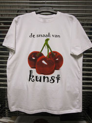 T-shirt "smaak van Kunst"