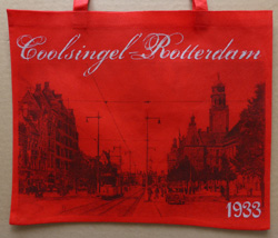 Come Bag Back - Coolsingel Zwart/Rood