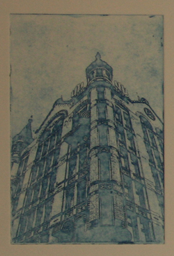Witte Huis - blauw